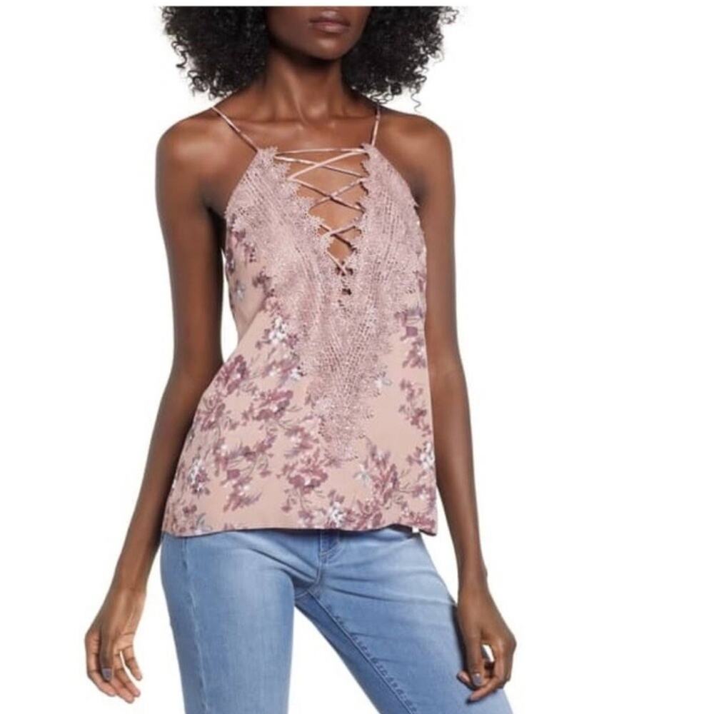 WAYF | Posie strappy floral camisole NWT Size M